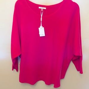 Vila Milano (Sioni) NWT Hot Pink Sweater
